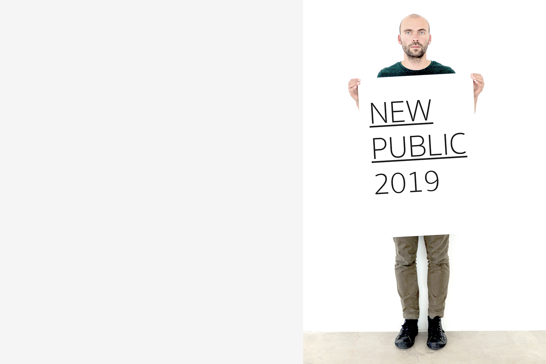 Hannes Egger, New Public, 2019. Courtesy the artist